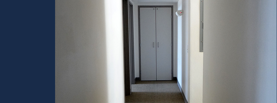 9 of 19, International House residential apartments - hallway
