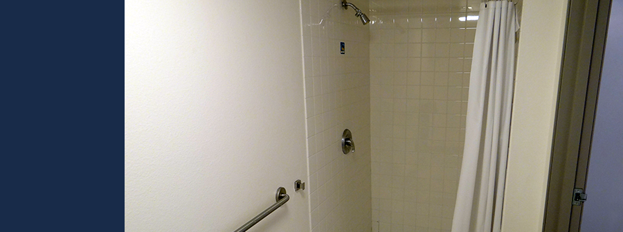 14 of 19, International House residential apartments - Bathroom / shower